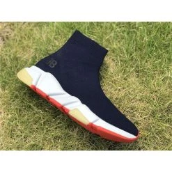 Hypeyourbeast Balenciaga BCG Sock Sneakers Blue Marine