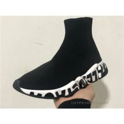 Hypeyourbeast BCG Sock Sneakers 'Graffiti - Black White' Balenciaga 13 Hypeyourbeast BCG Sock Sneakers 'Graffiti - Black White' Balenciaga