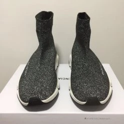Hypeyourbeast Balenciaga BCG Sock Sneakers Grey White Black
