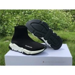 Hypeyourbeast Balenciaga BCG Sock Sneakers Black White 2018