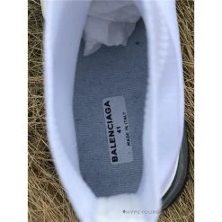 Hypeyourbeast Balenciaga BCG Sock Trainers White / White