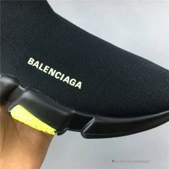Hypeyourbeast BCG Sock Sneakers Clear Sole - Black Yellow Fluo Balenciaga 11 Hypeyourbeast BCG Sock Sneakers Clear Sole - Black Yellow Fluo Balenciaga