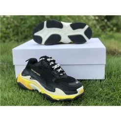Hypeyourbeast BCG Triple S Sneakers Black / Yellow 17 Hypeyourbeast BCG Triple S Sneakers Black / Yellow