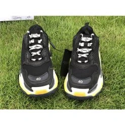 Hypeyourbeast BCG Triple S Sneakers Black / Yellow 12 Hypeyourbeast BCG Triple S Sneakers Black / Yellow