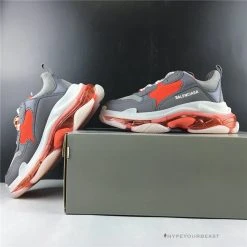 Hypeyourbeast BCG Triple S Grey / Red