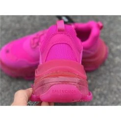 Hypeyourbeast Balenciaga BCG Triple S Sneakers Pink