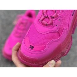 Hypeyourbeast Balenciaga BCG Triple S Sneakers Pink