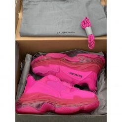Hypeyourbeast Balenciaga BCG Triple S Sneakers Pink