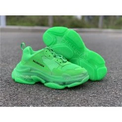 Hypeyourbeast Balenciaga BCG Triple S Neon Green