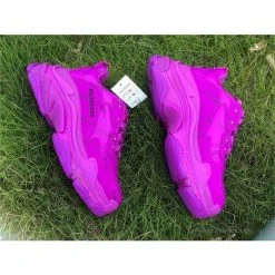 Hypeyourbeast BCG Triple S All Over Logo Pink Balenciaga