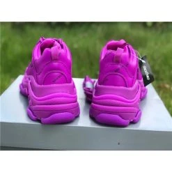 Hypeyourbeast BCG Triple S All Over Logo Pink Balenciaga