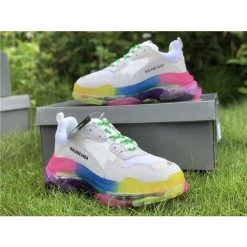 Hypeyourbeast BCG Triple S Rainbow Sole