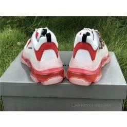 Hypeyourbeast BCG Triple S Clear Sole Red / White
