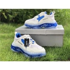 Hypeyourbeast BCG Triple S White / Blue Balenciaga 23 Hypeyourbeast BCG Triple S White / Blue Balenciaga