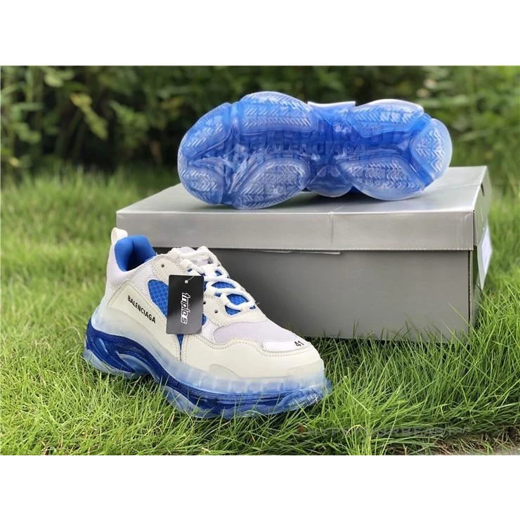 Hypeyourbeast BCG Triple S White / Blue Balenciaga 2 Hypeyourbeast BCG Triple S White / Blue Balenciaga