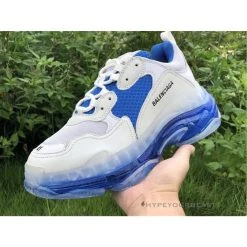 Hypeyourbeast BCG Triple S White / Blue Balenciaga 21 Hypeyourbeast BCG Triple S White / Blue Balenciaga