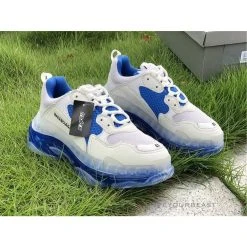 Hypeyourbeast BCG Triple S White / Blue Balenciaga 16 Hypeyourbeast BCG Triple S White / Blue Balenciaga