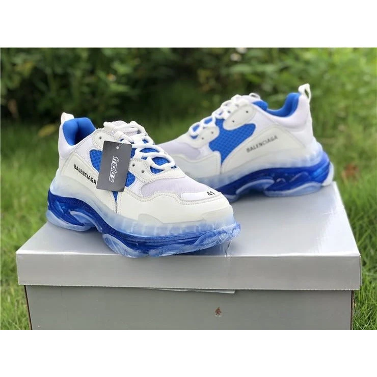 Hypeyourbeast BCG Triple S White / Blue Balenciaga 1 Hypeyourbeast BCG Triple S White / Blue Balenciaga