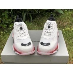 Hypeyourbeast Balenciaga BCG Triple S White / Red