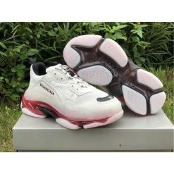 Hypeyourbeast Balenciaga BCG Triple S White / Red 14 Hypeyourbeast Balenciaga BCG Triple S White / Red