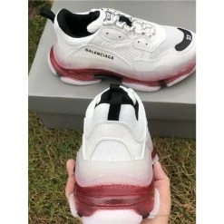Hypeyourbeast Balenciaga BCG Triple S White / Red 16 Hypeyourbeast Balenciaga BCG Triple S White / Red