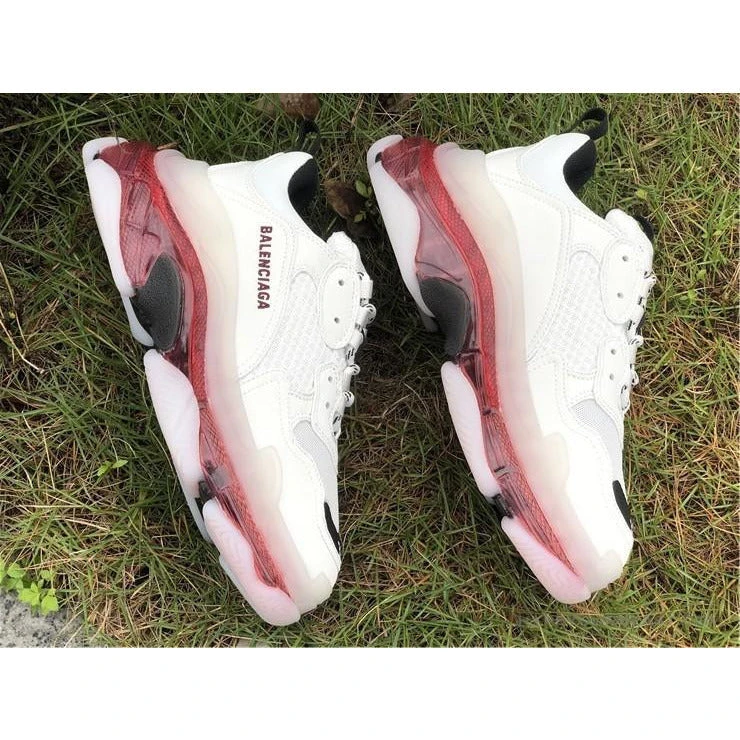 Hypeyourbeast Balenciaga BCG Triple S White / Red 4 Hypeyourbeast Balenciaga BCG Triple S White / Red