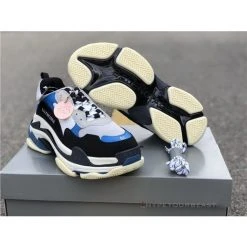 Hypeyourbeast BCG Triple S Sneakers Black / Blue / White