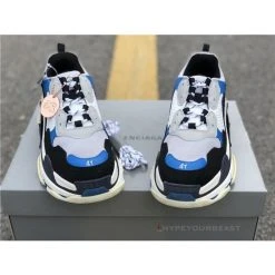 Hypeyourbeast BCG Triple S Sneakers Black / Blue / White