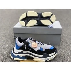 Hypeyourbeast BCG Triple S Sneakers Black / Blue / White