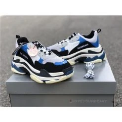 Hypeyourbeast BCG Triple S Sneakers Black / Blue / White