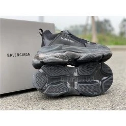 Hypeyourbeast Balenciaga BCG Triple S Black / Clear Sole
