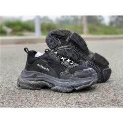 Hypeyourbeast Balenciaga BCG Triple S Black / Clear Sole