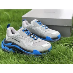 Hypeyourbeast BCG Triple S Grey / Blue Balenciaga Triple S