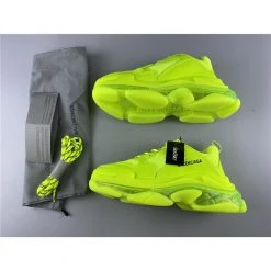 Hypeyourbeast BCG Triple S Neon Yellow Balenciaga
