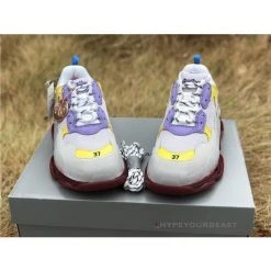 Hypeyourbeast Balenciaga BCG Triple S Purple Yellow 15 Hypeyourbeast Balenciaga BCG Triple S Purple Yellow