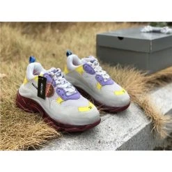 Hypeyourbeast Balenciaga BCG Triple S Purple Yellow 13 Hypeyourbeast Balenciaga BCG Triple S Purple Yellow