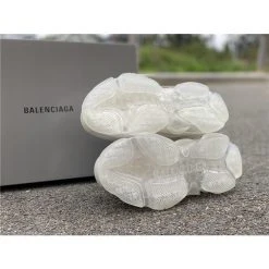 Hypeyourbeast Balenciaga BCG Triple S White / Clear Sole