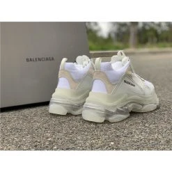 Hypeyourbeast Balenciaga BCG Triple S White / Clear Sole
