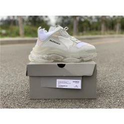 Hypeyourbeast Balenciaga BCG Triple S White / Clear Sole