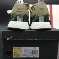 Hypeyourbeast Bape X Adidas NMD Green Camo