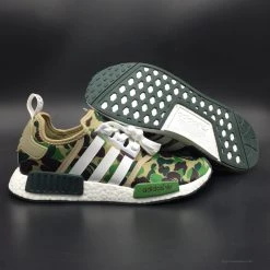 Hypeyourbeast Bape X Adidas NMD Green Camo
