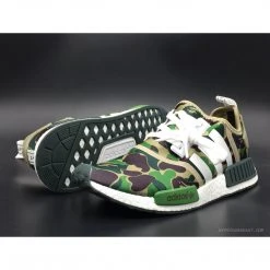 Hypeyourbeast Bape X Adidas NMD Green Camo