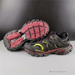 Hypeyourbeast BCG Track Sneakers Black Bordeaux Balenciaga