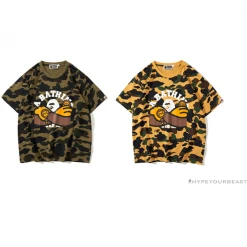Hypeyourbeast BAPE KIDS Elbow Hug Gorilla Camouflage Tee Shirt 'GREEN' 13 Hypeyourbeast BAPE KIDS Elbow Hug Gorilla Camouflage Tee Shirt 'GREEN'