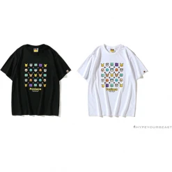 Hypeyourbeast BAPE Baby Milo Pokémon Tee Shirt 'BLACK' Clothes