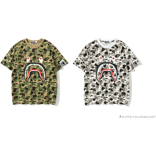 Hypeyourbeast BAPE Chinese Style Ink 10th Anniversary Camouflage Tee Shirt 'GREEN' 13 Hypeyourbeast BAPE Chinese Style Ink 10th Anniversary Camouflage Tee Shirt 'GREEN'