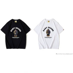 Hypeyourbeast BAPE Baby Shark Red Shark Tee Shirt 'WHITE' 11 Hypeyourbeast BAPE Baby Shark Red Shark Tee Shirt 'WHITE'