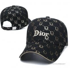 Hypeyourbeast Dior Hat Black Gold Hats