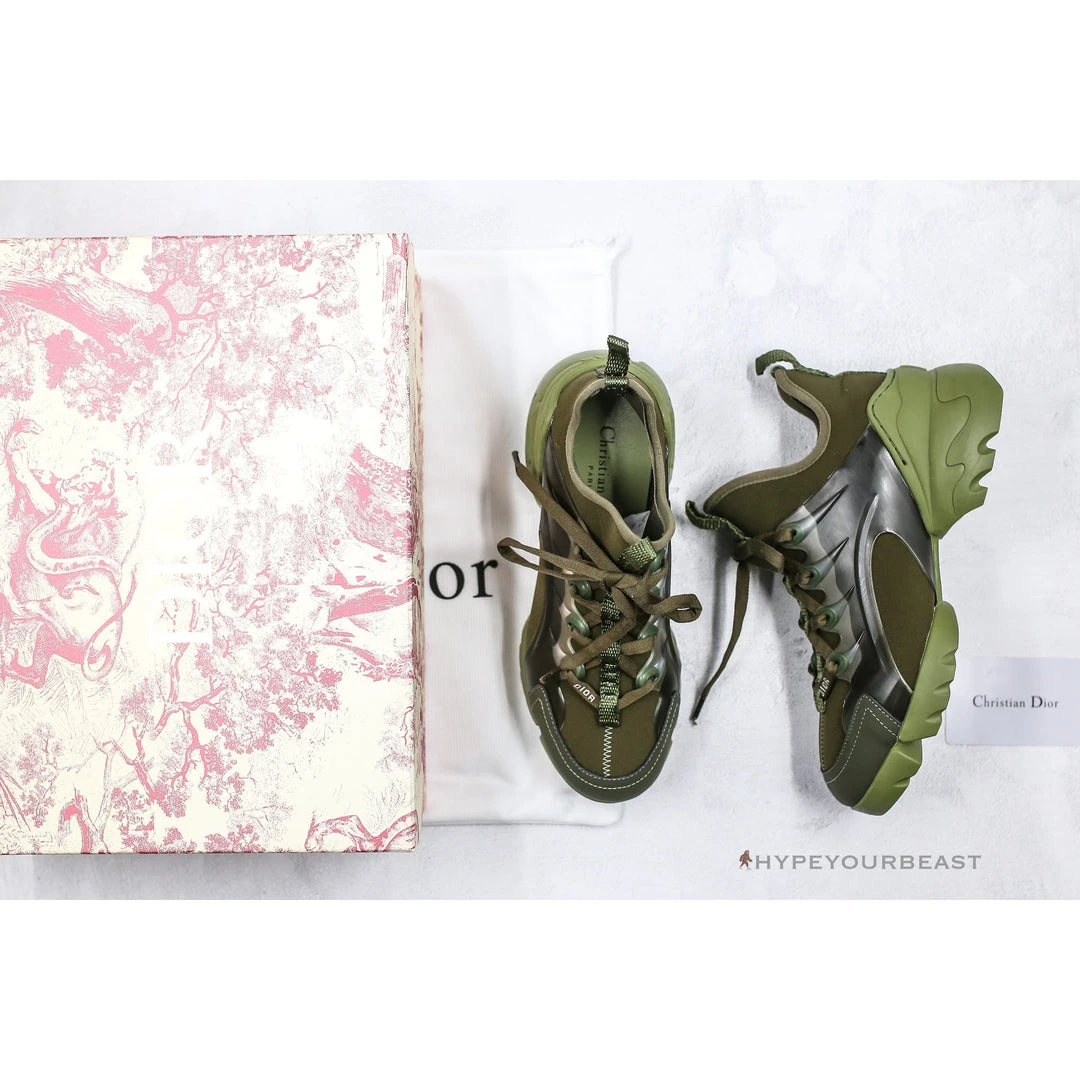 Hypeyourbeast Dior D-Connect Sneakers Green 6 Hypeyourbeast Dior D-Connect Sneakers Green