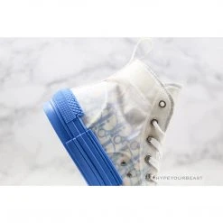 Hypeyourbeast Dior High Top Gradient Blue